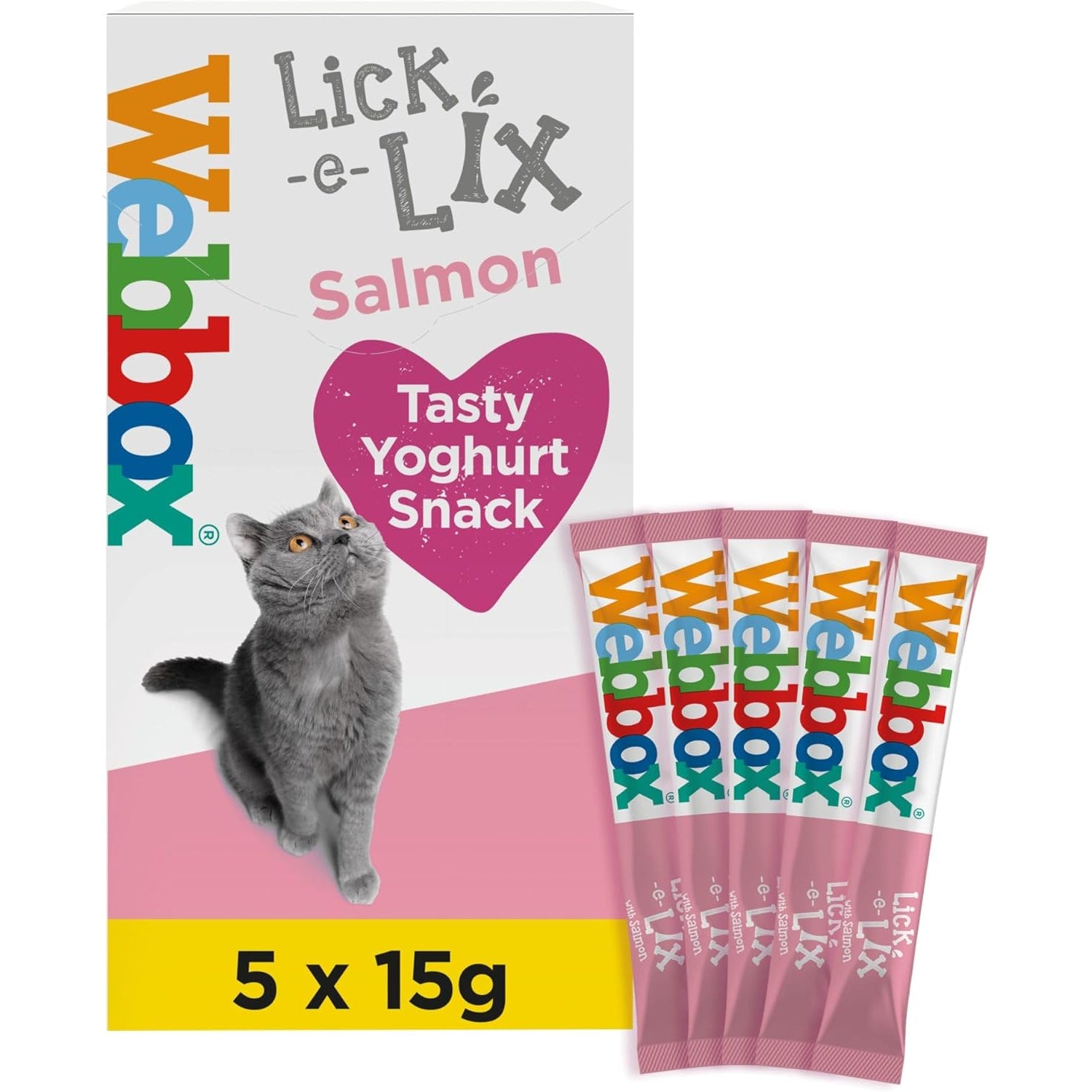 Webbox Lick-e-Lix Salmon Cat Treats