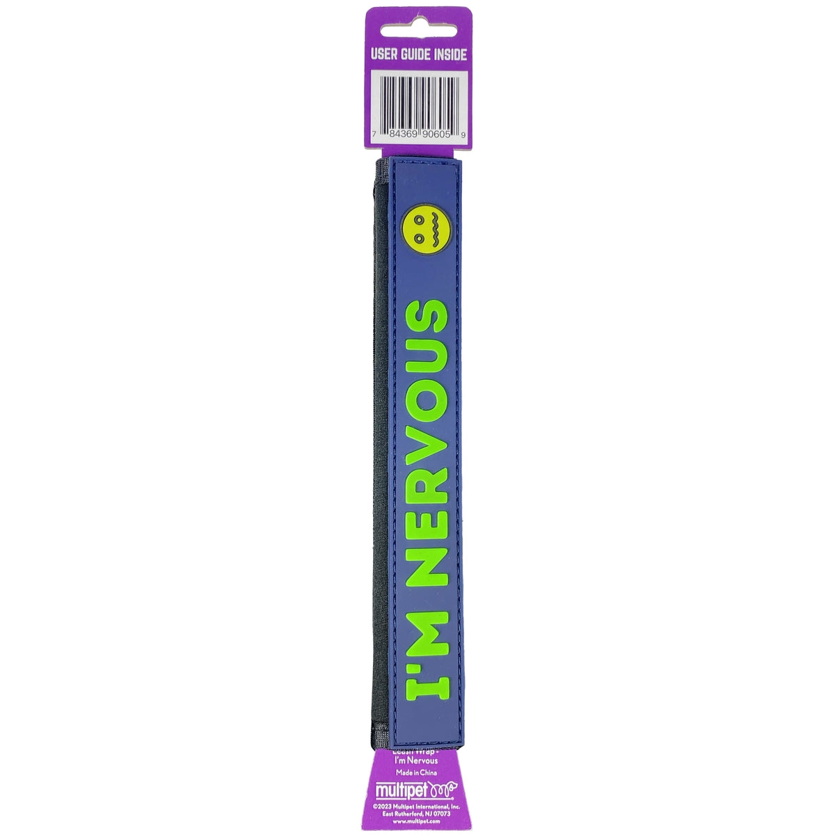 Multipet "I'm Nervous" Dog Leash Wrap