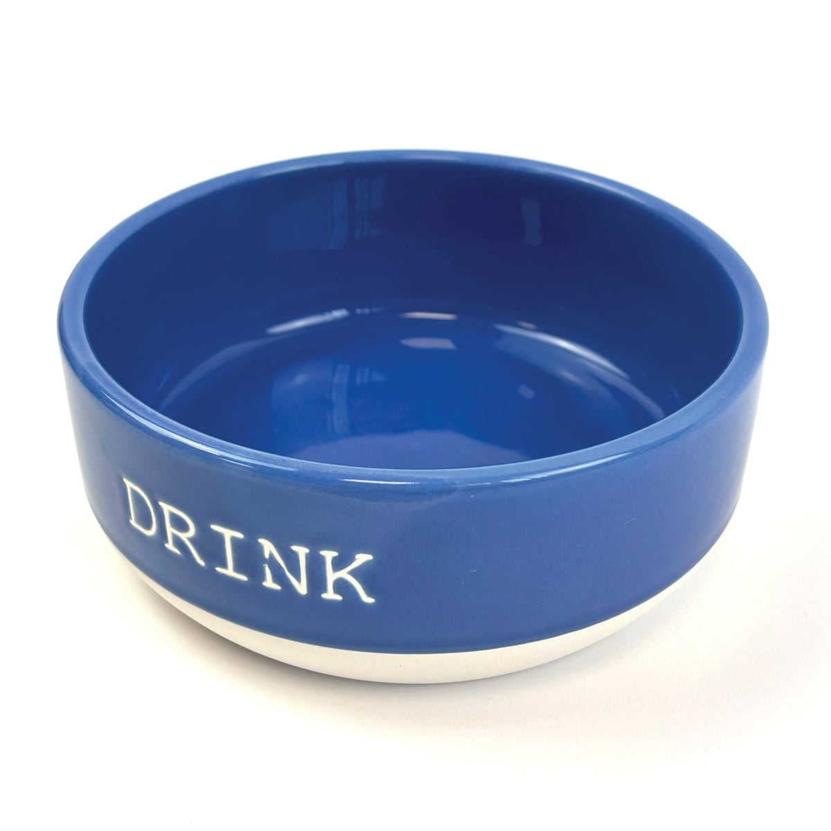 Azure Blue Drink Pet Bowl 16.5cm
