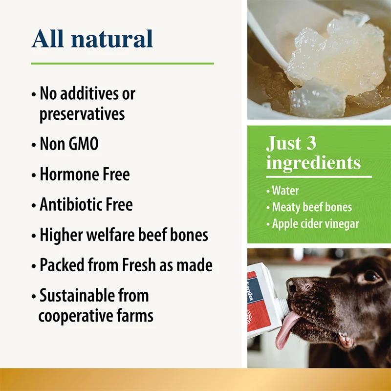 Karnlea Beef Bone Broth for Dogs and Cats 500ml