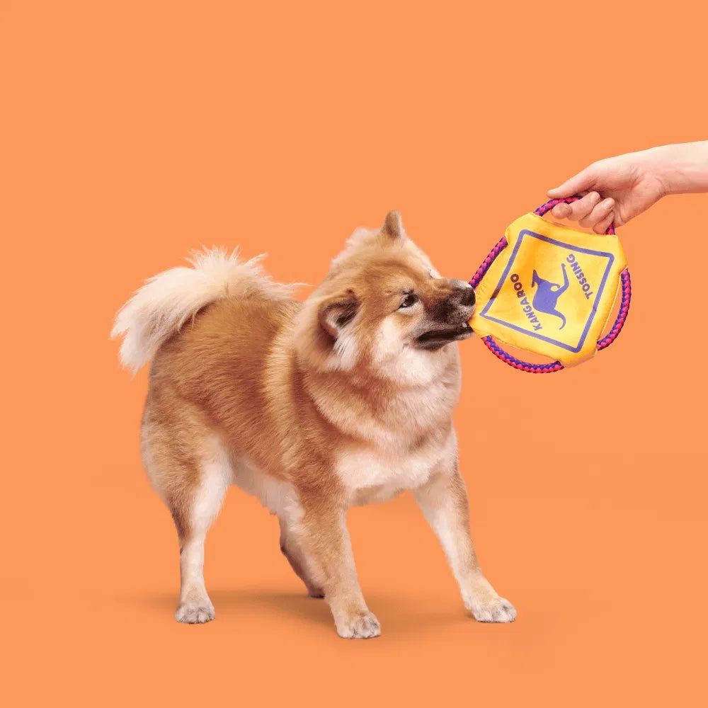 BARK Kangaroo Tossing Australian Outbark Dog Toy