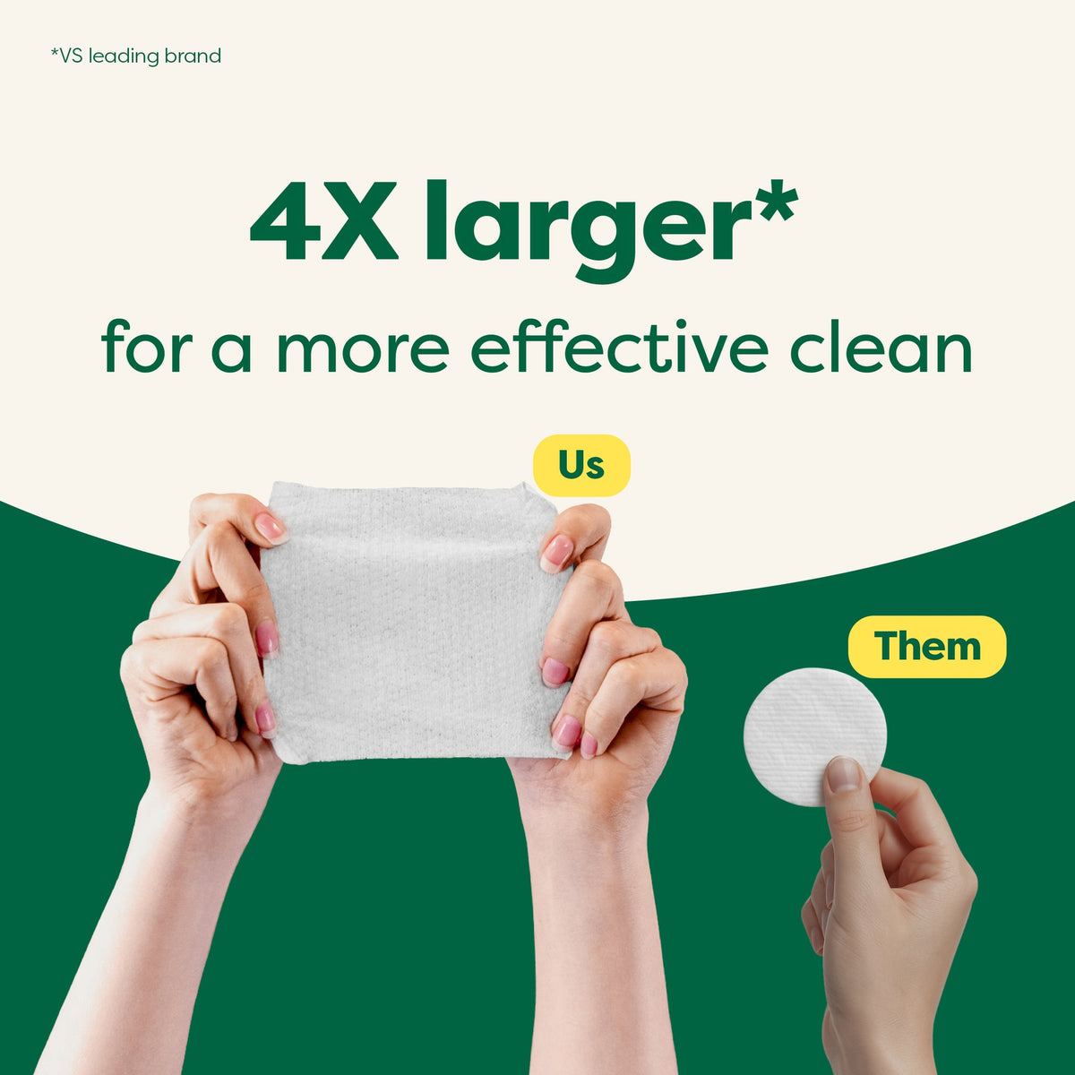 Earth Rated Dog Eye Wipes – Fragrance Free – 70 Pack