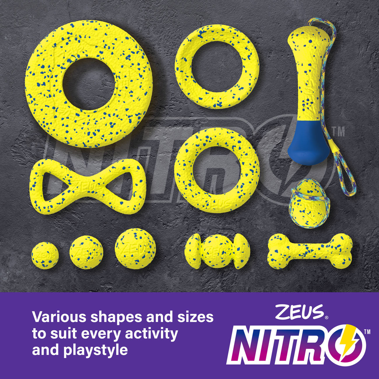 Zeus NITRO Tugger Dog Toy