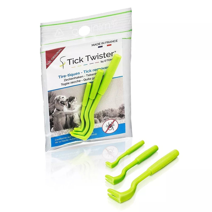 Tick Twister by O'TOM Tick Removal Tool Pack of 3
