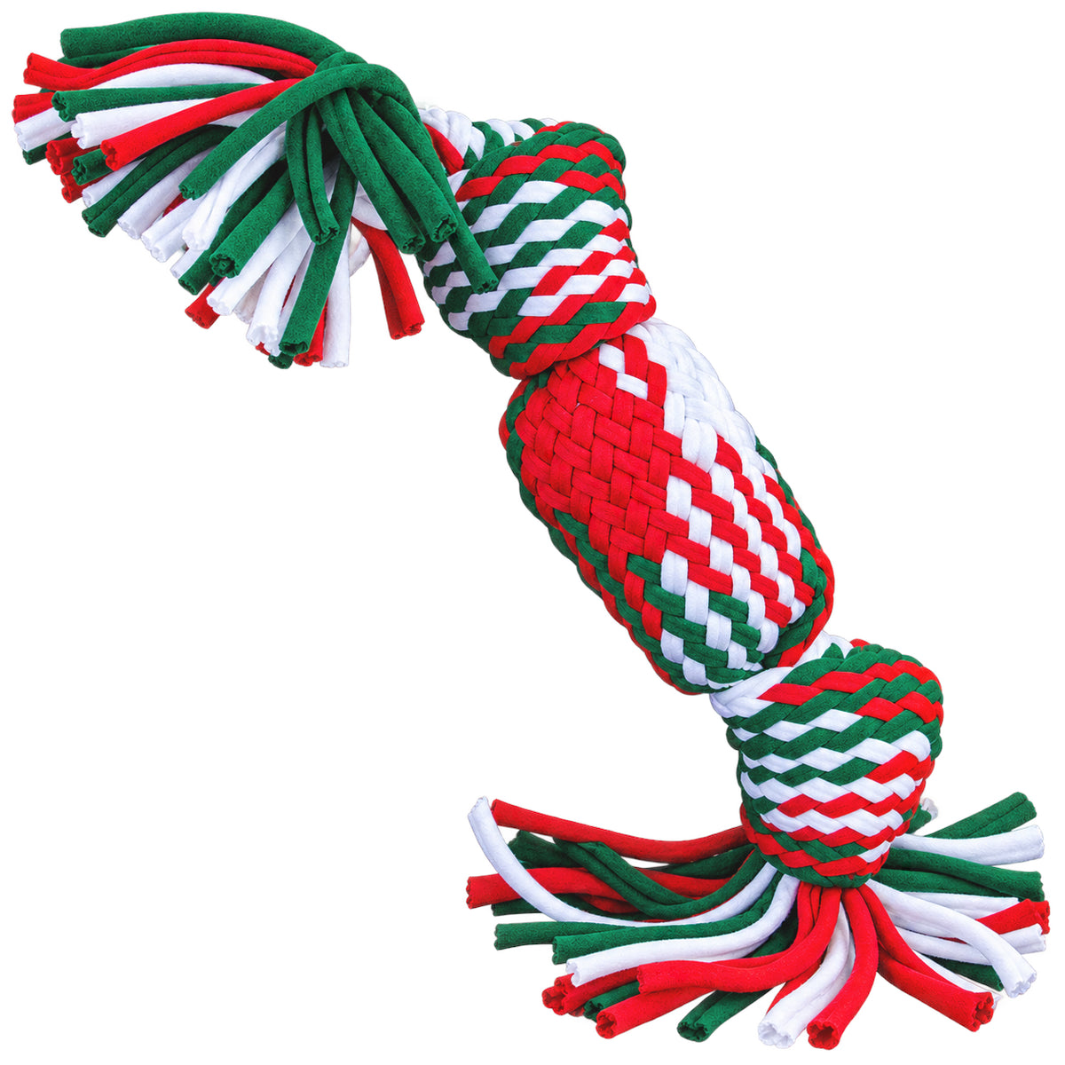 Ancol Christmas Dog Toy 2026 - Squeaky Christmas Cracker Rope