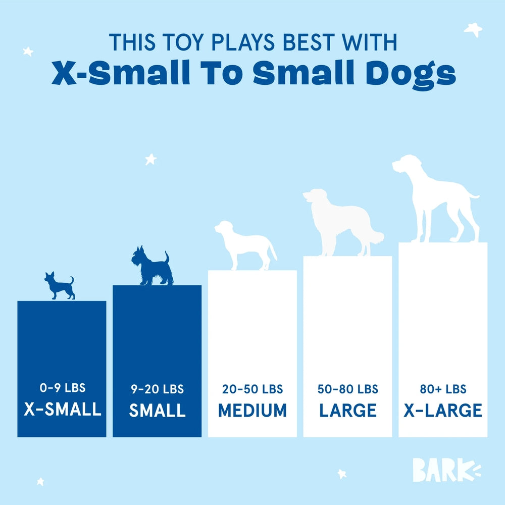 BARK Appalachian Tail Boots Grrreat Outdoors Dog Toy