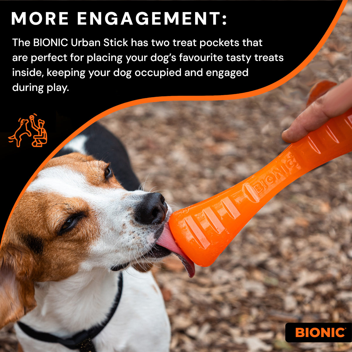 BIONIC Urban Stick Dog Toy 3 Sizes