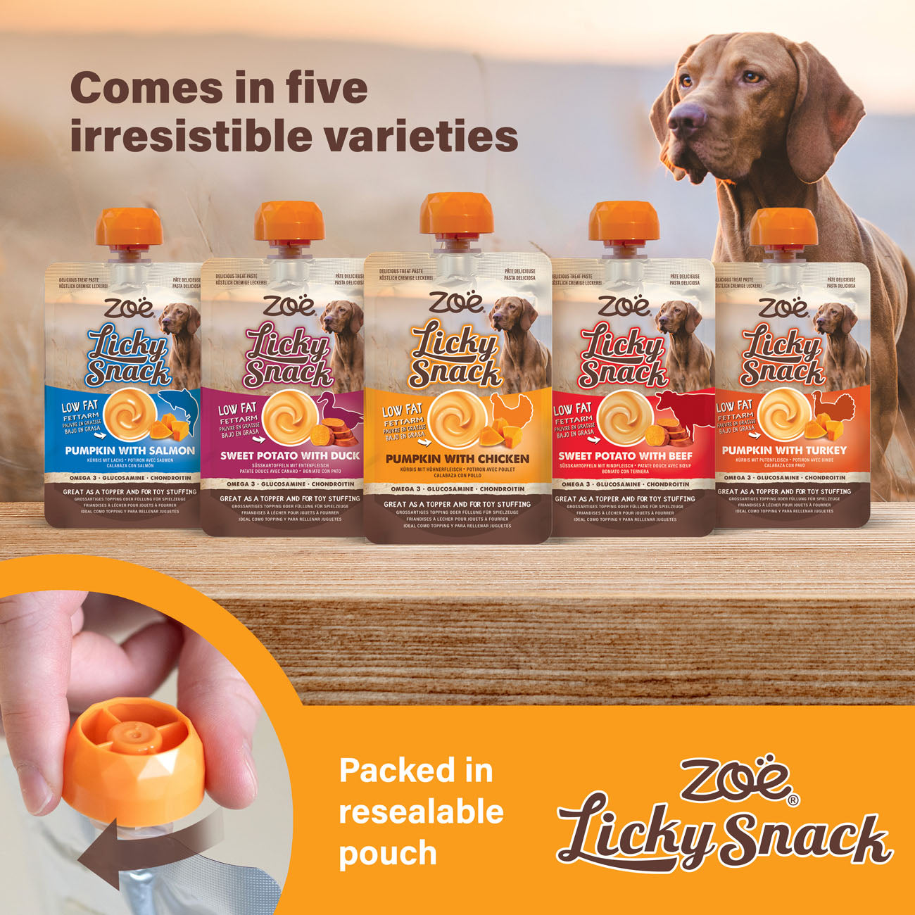 Zoë Licky Snack Pumpkin & Turkey 85g