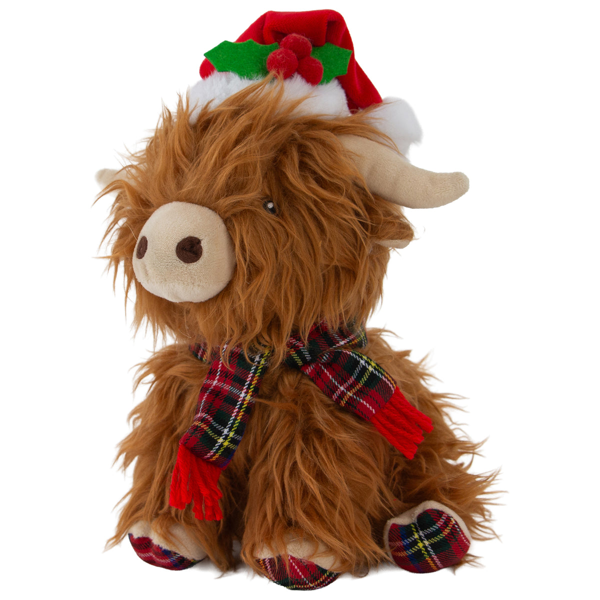 Ancol Xmas Toys 2026 Festive Fergus Highland Cow <xmas>