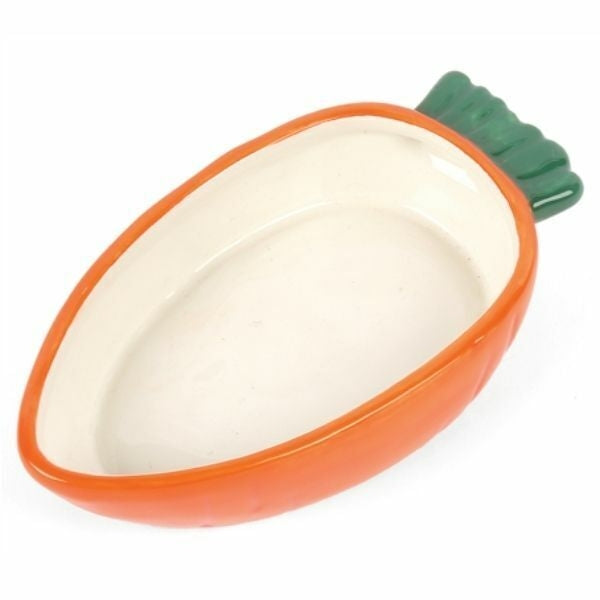 Happy Pet Carrot Pet Bowl