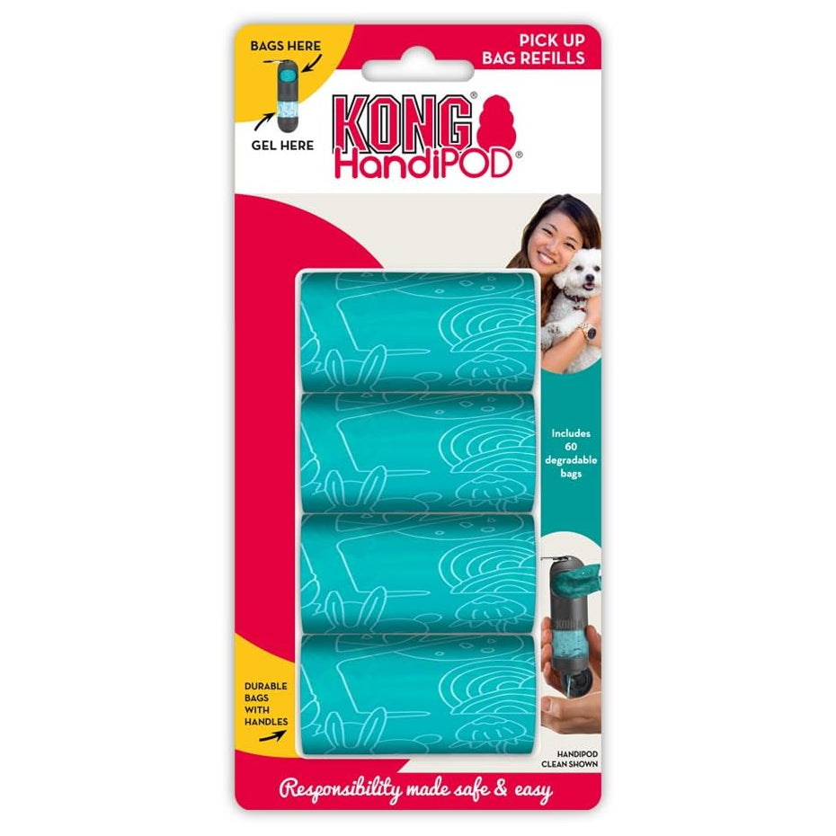 KONG HandiPOD Pick Up Bag Refills 60 Bags