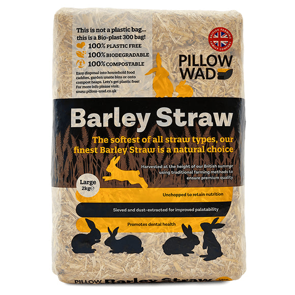 Pillow Wad Bio Barley Straw Large 2kg