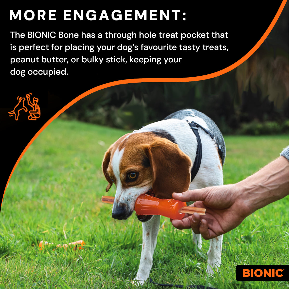 BIONIC Urban Stick Dog Toy 3 Sizes