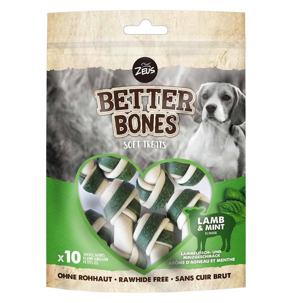 Zeus Better Bones Lamb & Mint Small Bones Pack of 10