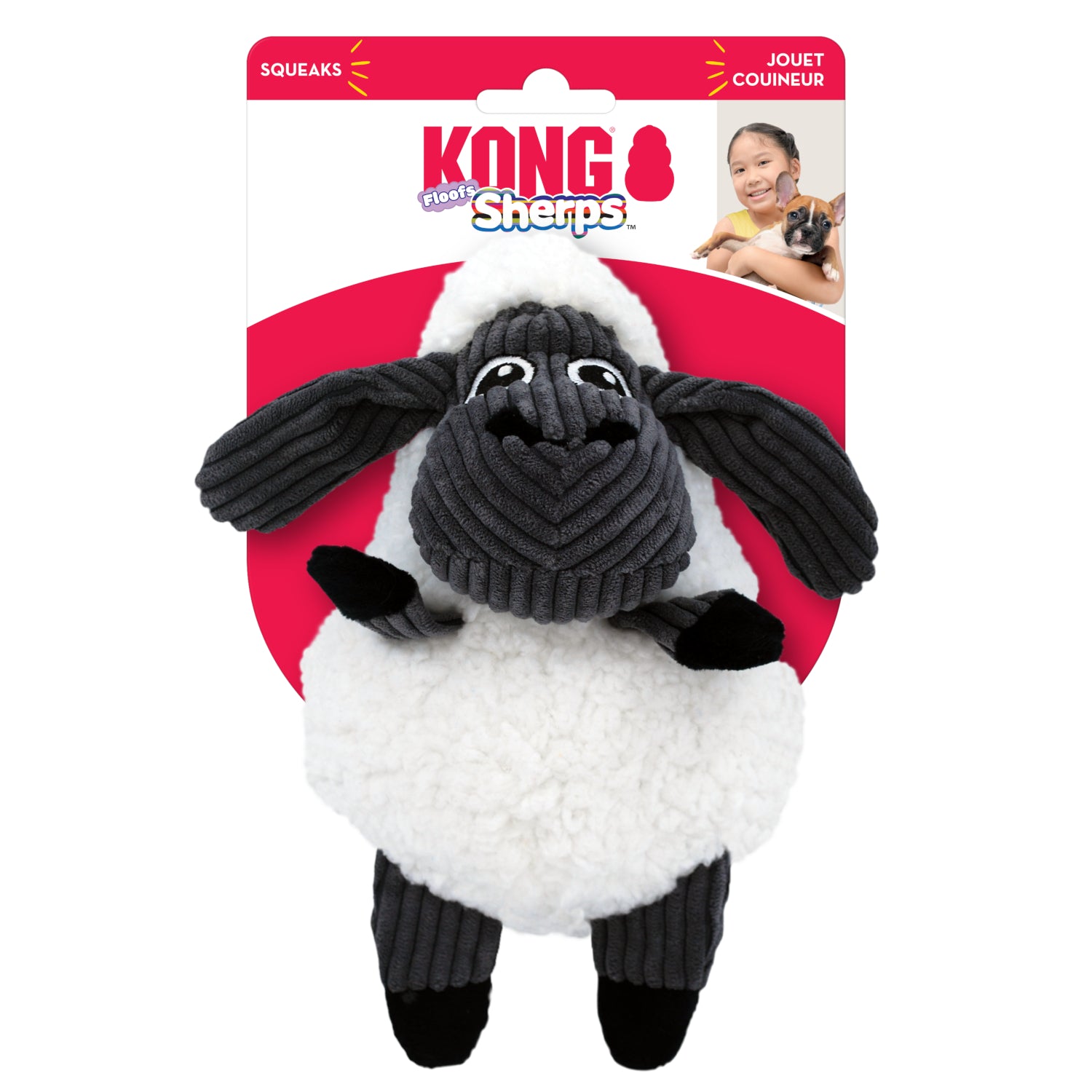 KONG Sherps Floofs Sheep