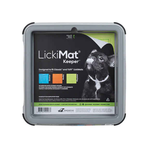 LickiMat Indoor Keeper Dog Lick Mat Bowl 3 Colours