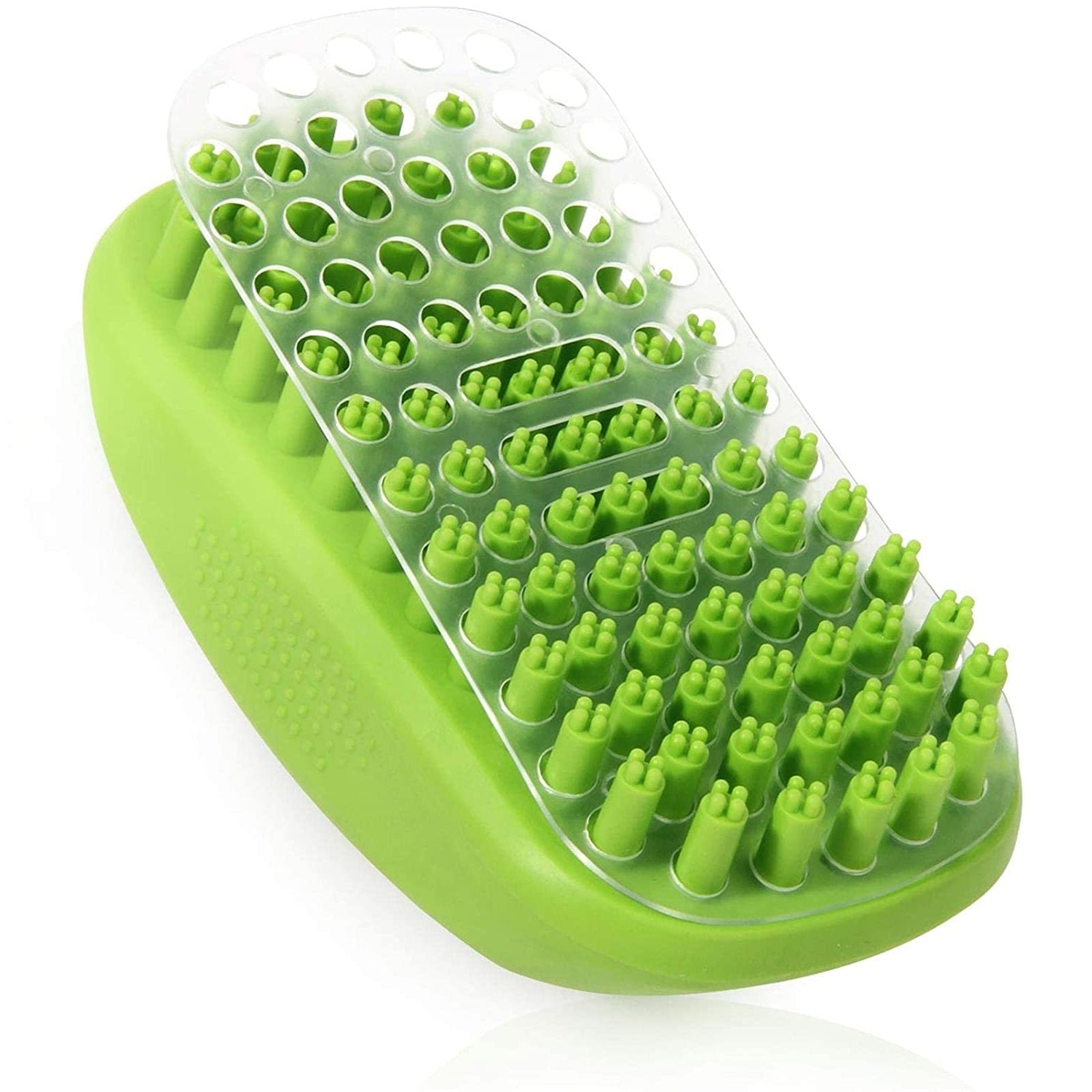 Pet Grooming Massage Brush Short or Long Hair 2 Colours