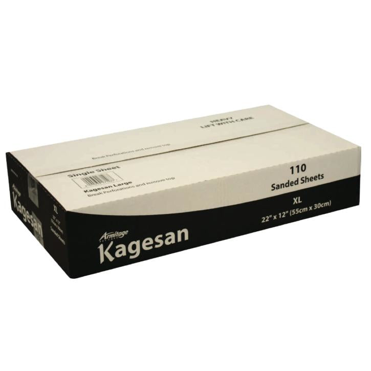 Kagesan Sand Sheets Sandpaper White Bulk 110 Sheets 55x30cm